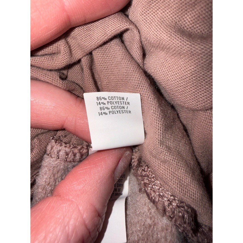 Aerie Mock Neck Oversized Sweatshirt Mauve Pink Long Sleeve Pullover XS - Picture 4 of 5